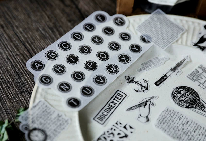 Steam Machinery Vellum Stickers
