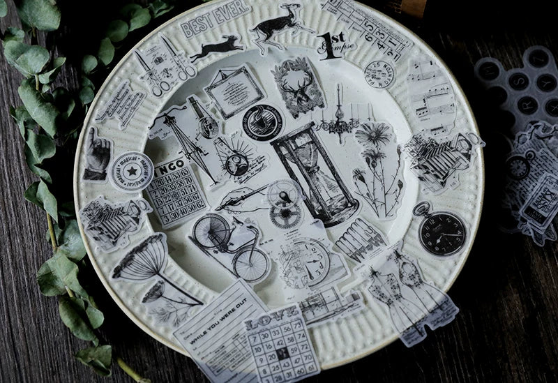 Steam Machinery Vellum Stickers