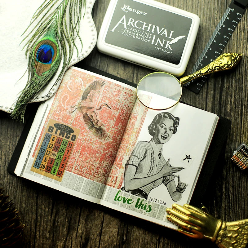Figure Vellum Stickers