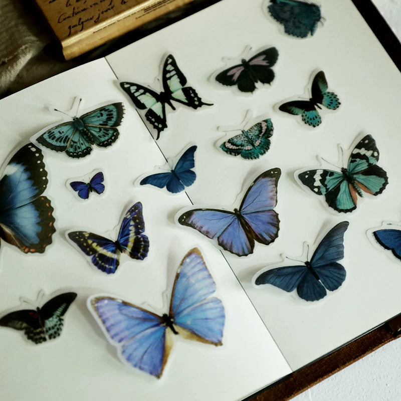 Little Butterfly Vellum Stickers