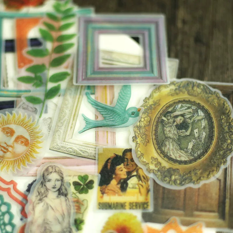 Picture Frames Vellum Stickers