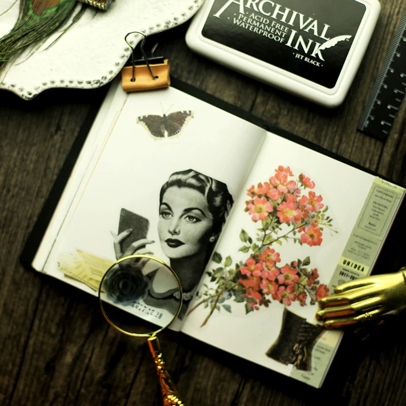 Figure Vellum Stickers