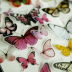 Little Butterfly Vellum Stickers