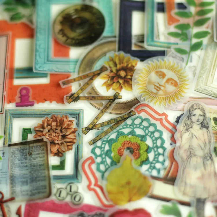 Picture Frames Vellum Stickers