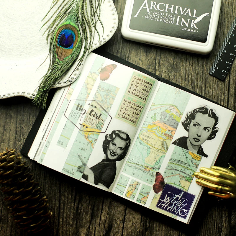 Figure Vellum Stickers