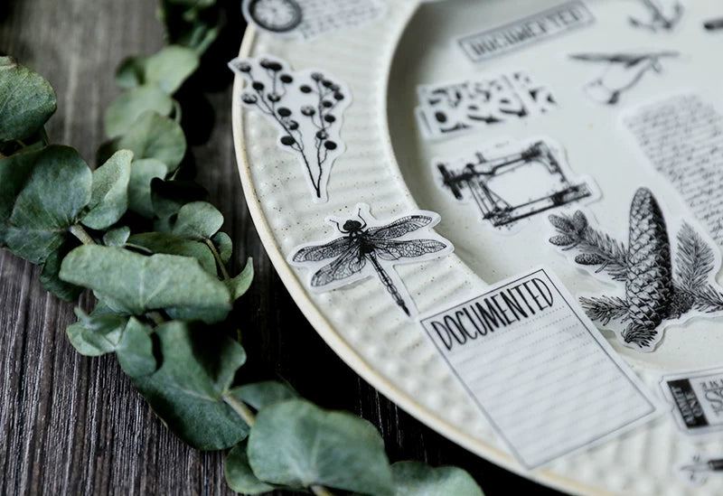 Steam Machinery Vellum Stickers