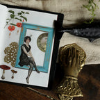Elegant Woman Vellum Stickers