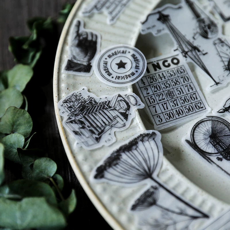 Steam Machinery Vellum Stickers