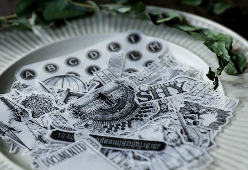 Steam Machinery Vellum Stickers