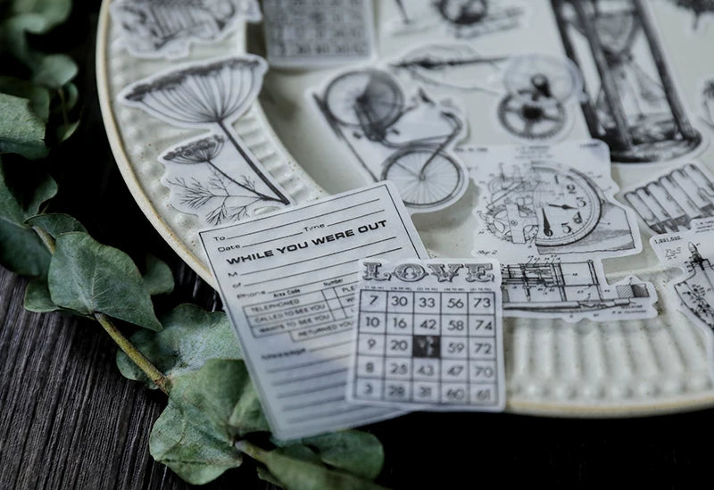 Steam Machinery Vellum Stickers