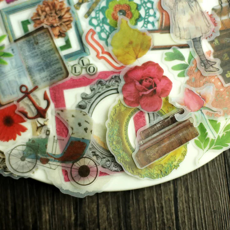 Picture Frames Vellum Stickers