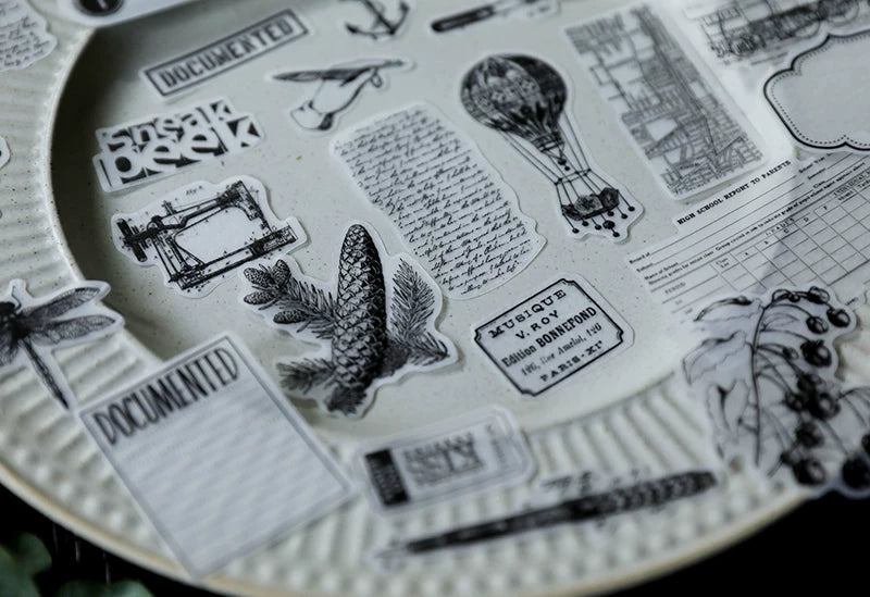 Steam Machinery Vellum Stickers